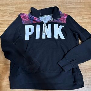 Victoria Secret PINK half zip sweatshirt